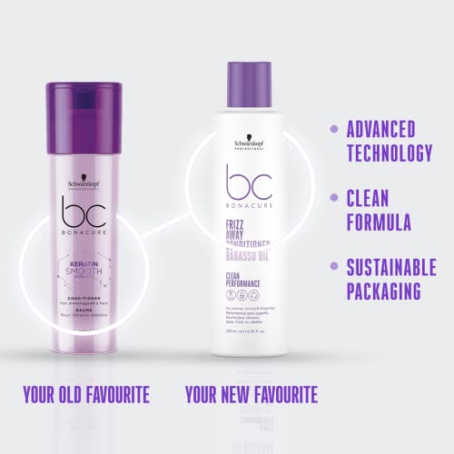 Schwarzkopf Bonacure Clean Performance Frizz Away Conditioner 200 Ml